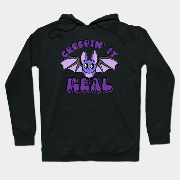 Creepin' It Real Hoodie by ShadowCatCreationsCo